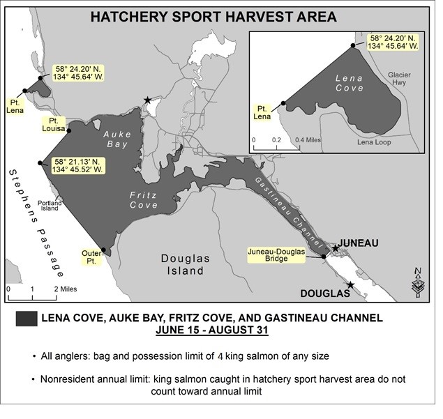 Updated: Sport Fishing Regulations for King Salmon in Southeast Alaska for 2020